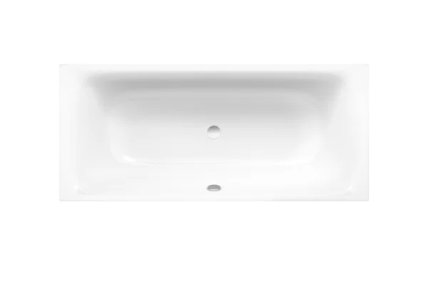 Bette Lux Double Ended Bath with Overflow White (Feet Included)