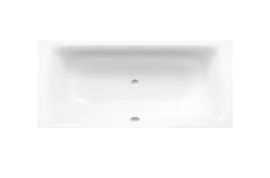 Bette Lux Double Ended Bath with Overflow White (Feet Included)