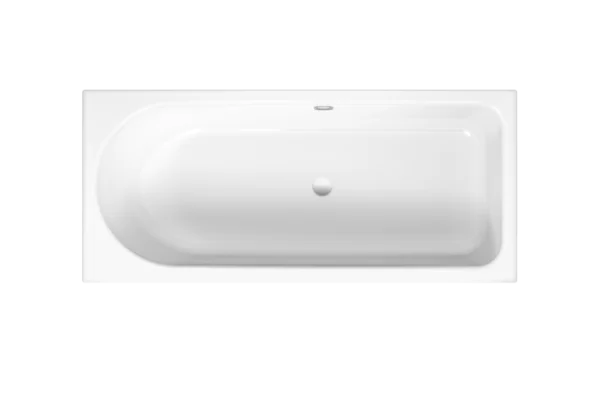 Bette Ocean Single Ended Shower Bath Left Hand Overflow White (Feet Included)
