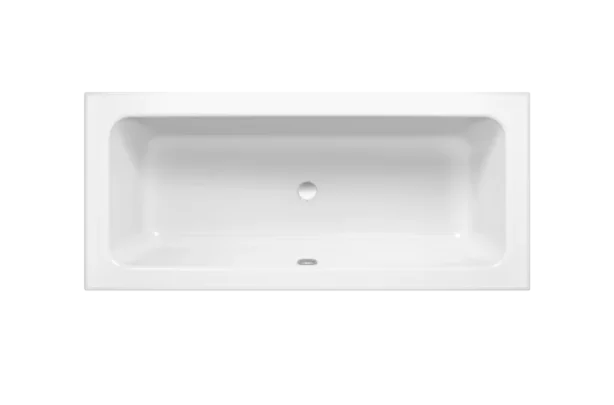 Bette One Double Ended Bath with Overflow White (Feet Included) - Image 1