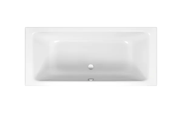 Bette Select Duo Double Ended Bath with Overflow White (Feet Included)