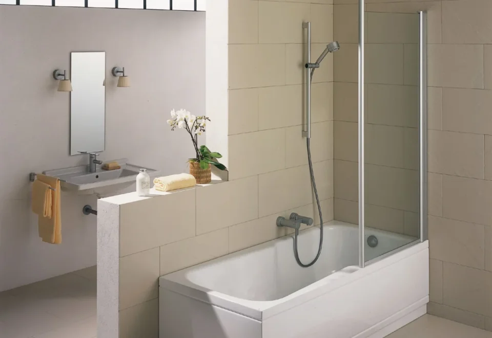 Bette Set Single Ended Shower Bath Foot end Overflow White (Multiple Sizes) - Image 2