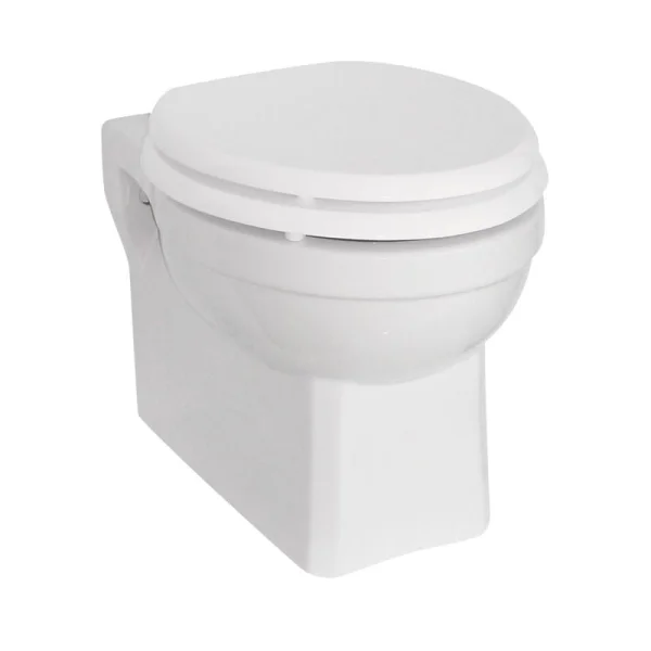 Burlington Wall Hung Toilet Pan and Soft Close Seat