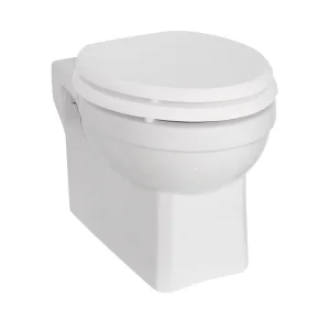 Burlington Wall Hung Toilet Pan and Soft Close Seat