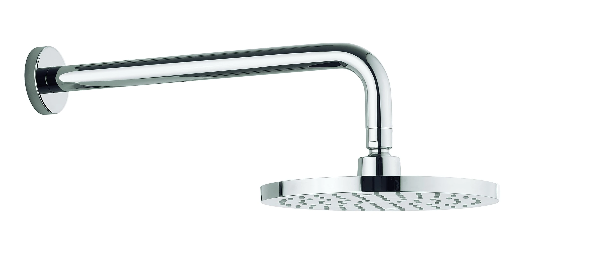 Crosswater MPRO 200mm Fixed Shower Head with Arm Chrome