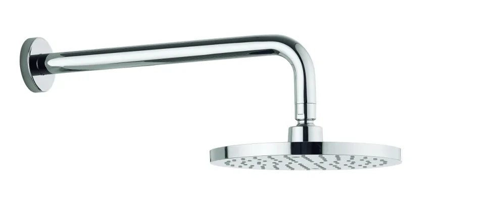 Crosswater MPRO 200mm Fixed Shower Head with Arm Chrome - Image 1