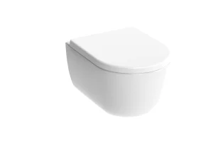 Saneux Austen Wall Hung Rimless Toilet Pan and Soft Close Seat