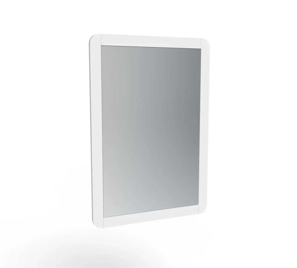 Saneux Hyde 55cm Recessed Mirror Cabinet Matte White (Left or Right Hand Available) - Image 1