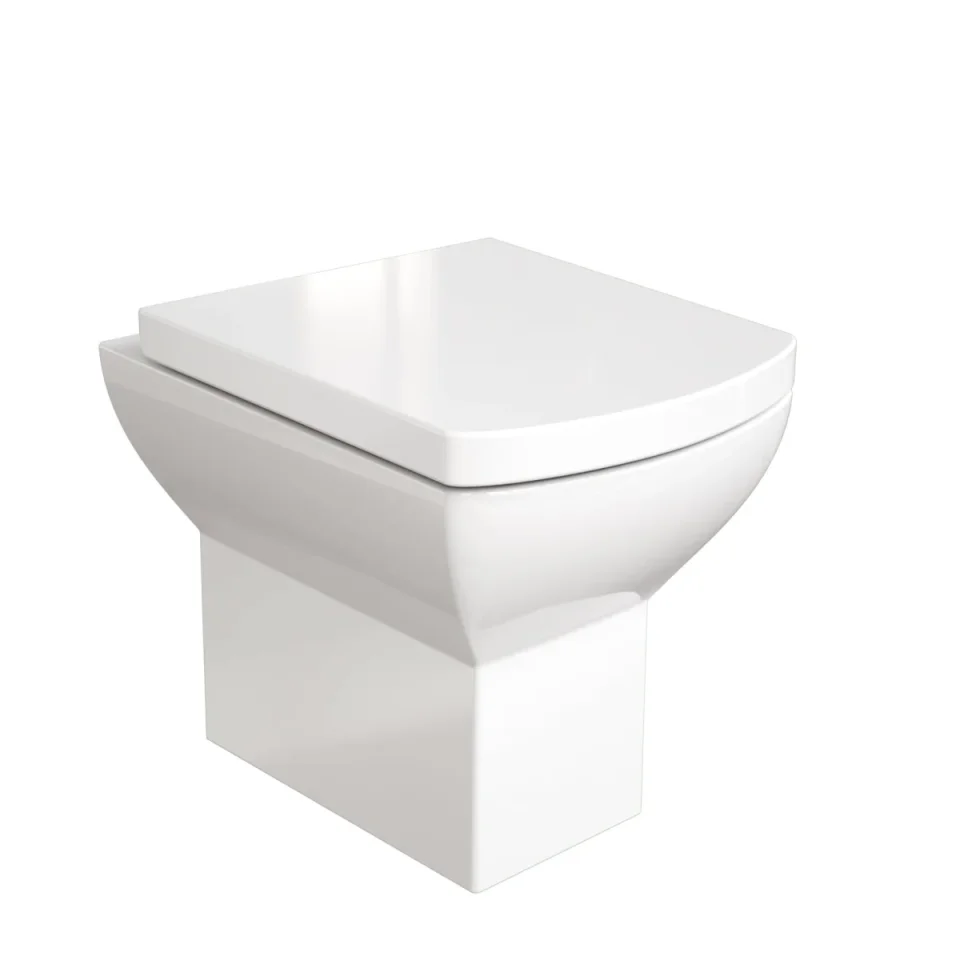 Saneux I-line Ii Back To Wall Wc Pan - Rimless - Image 1