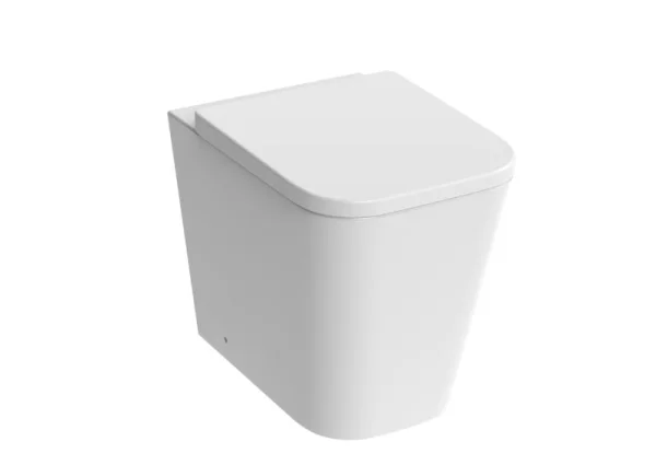 Saneux Matteo Back to Wall Rimless Toilet Pan and Soft Close Seat