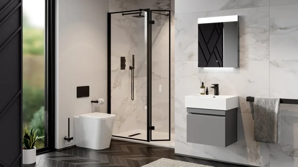 Saneux Matteo Back to Wall Rimless Toilet Pan and Soft Close Seat - Image 2