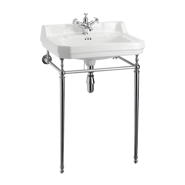 Burlington 61cm Basin Wash Stand Chrome