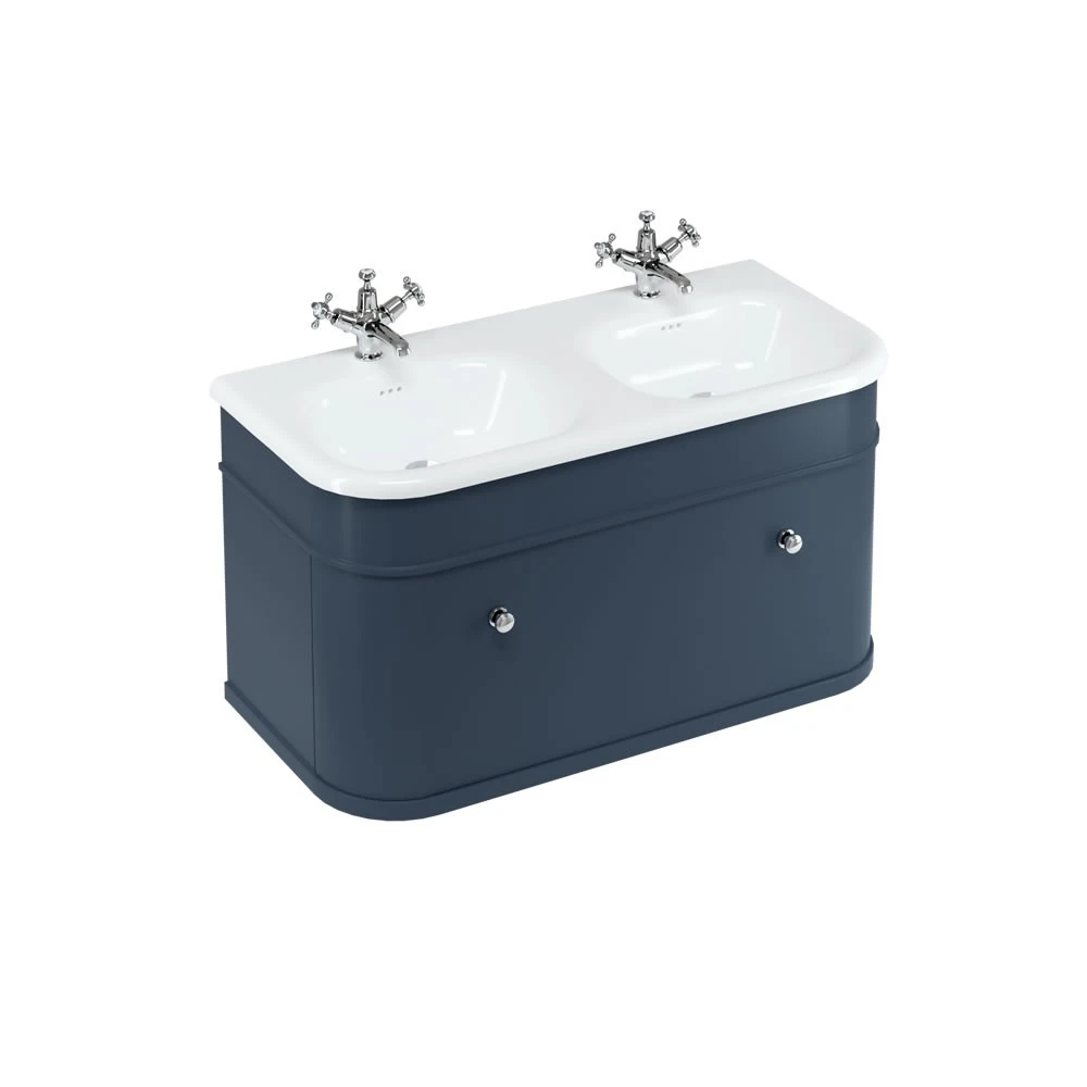Burlington Chalfont Single Drawer Unit 1000mm Blue