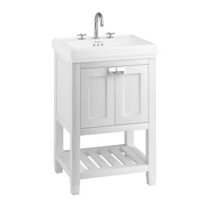 Burlington Riviera 580mm Vanity Unit White