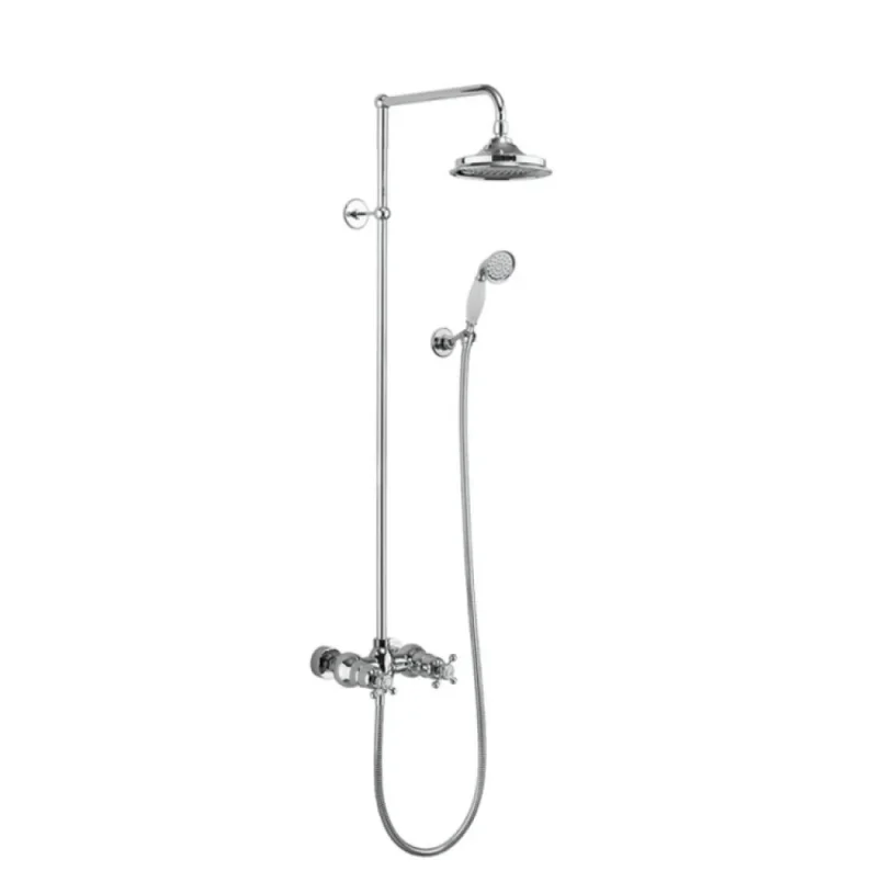 Burlington Eden 2 Outlet Exposed Bar Shower Valve detail view - Image 1