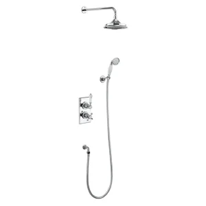 Burlington Trent 2 Outlet Concealed Divertor Shower Chrome