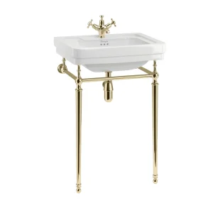 Burlington 56cm/58cm Basin Stand Gold
