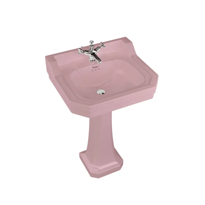 Burlington Standard Pedestal Confetti Pink detail view - Image 1