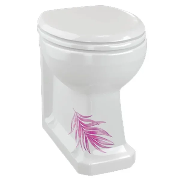 Burlington Back To Wall Pan Blossom detail view - Image 1