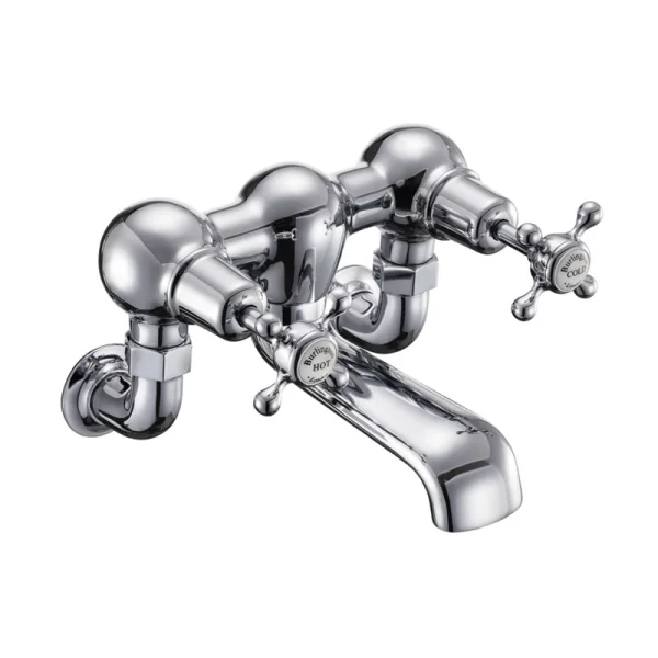 Burlington Qt Claremont Wall Bath Filler Chrome