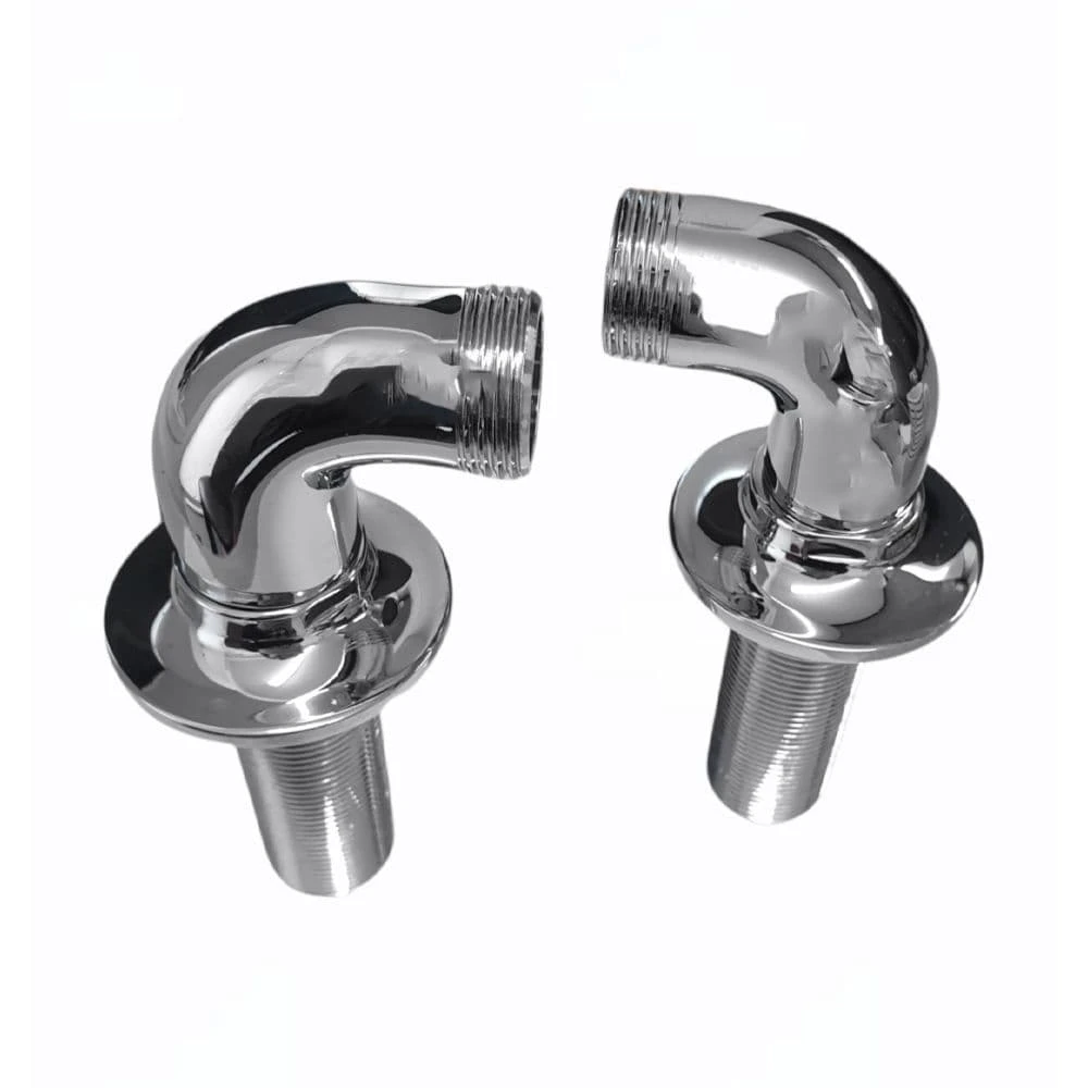 Burlington 3/4" Wall Outlet Elbow Chrome