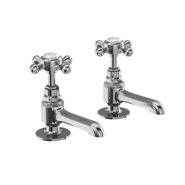Burlington Stafford Quarter Turn Long Nose Basin Tap Chrome