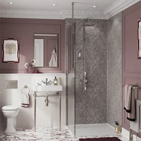 Burlington Riviera 58cm Square Basin Nth White detail view - Image 2