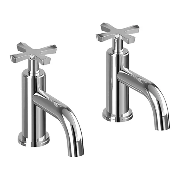 Burlington Riviera Basin Pillars Chrome