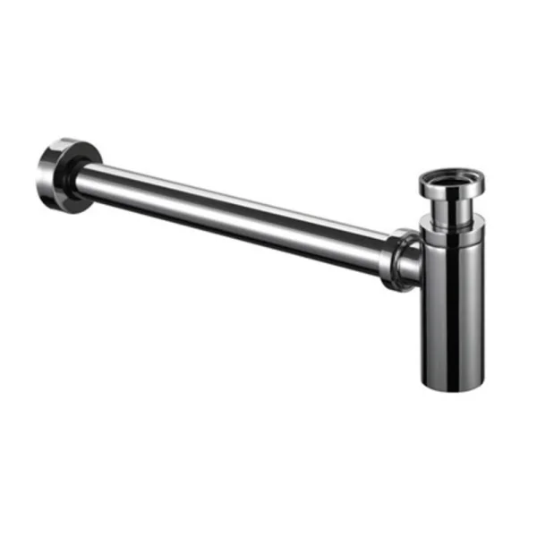 Burlington Flat Bottom Basin Bottle Trap Chrome