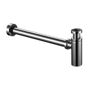 Burlington Flat Bottom Basin Bottle Trap Chrome