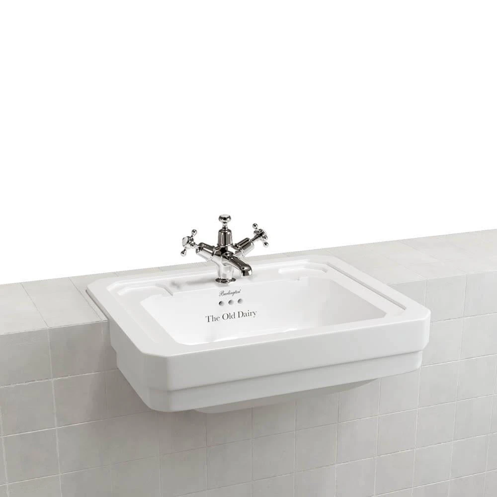 Burlington Edwardian Basin 58cm 2th Bes Traditional