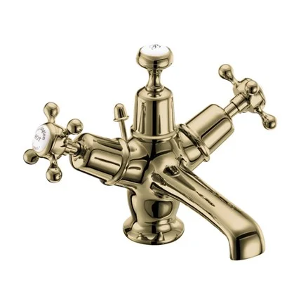 Burlington Claremont Qt Basin Mixer Puw Gold