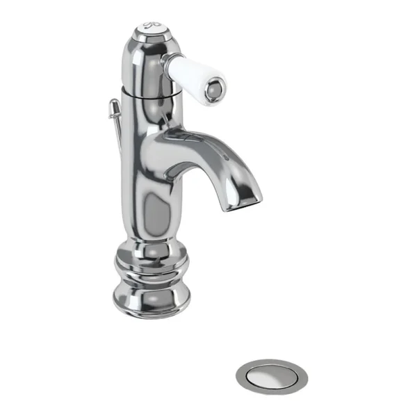 Burlington Chelsea Regent Curved Basin 1 Chrome