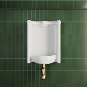 Burlington Whitcomb Urinal With Bracket