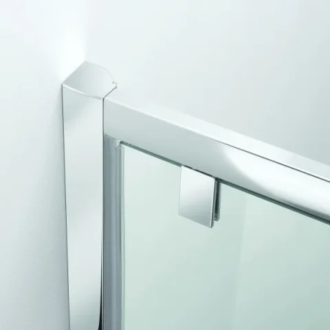 Crosswater Kai 6 Single Slider 1500 Silver detail view - Image 2