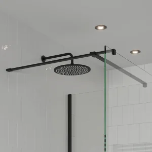 Crosswater Gallery T Brace Bar Matt Black