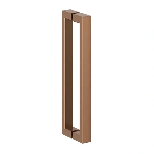 Crosswater Asura 8mm Infold Door 900 Brushed Bronze detail view - Image 3
