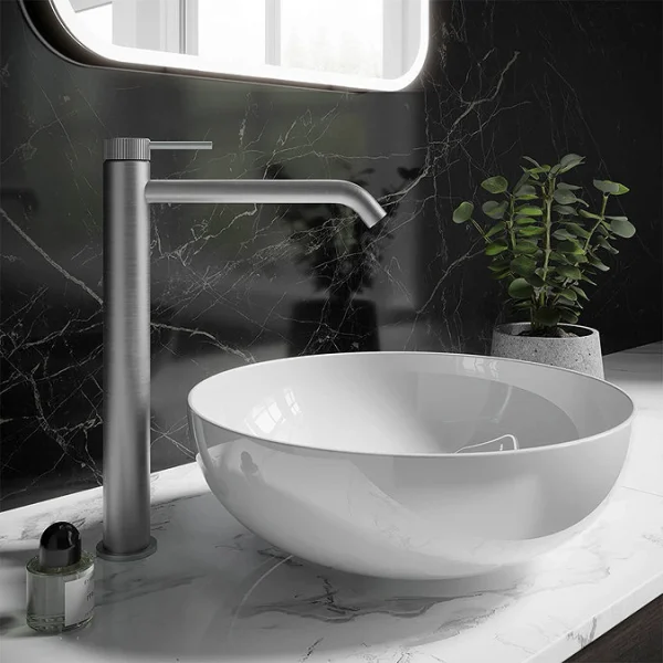 Crosswater 3one6 Tall Basin Mono Stainless