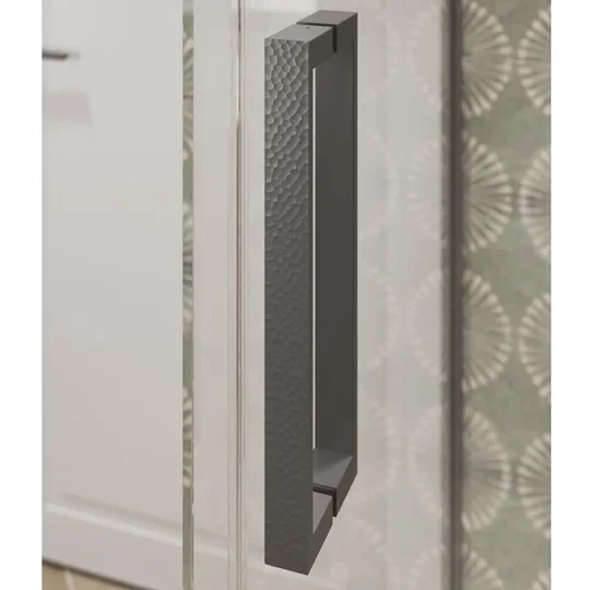 Crosswater Asura 8mm Hammered Handle Slate detail view - Image 3