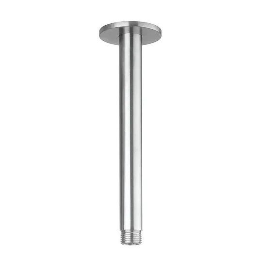 Crosswater 3one6 Ceiling Shower Arm 200mm Stainless detail view - Image 1