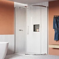 Crosswater Asura 8mm Quadrant Door 1200 X 900 Chrome