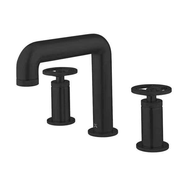 Crosswater Union 3 Hole Deck Mounted Set Matt Black
