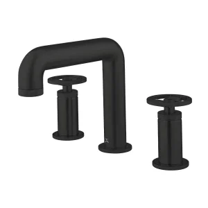 Crosswater Union 3 Hole Deck Mounted Set Matt Black