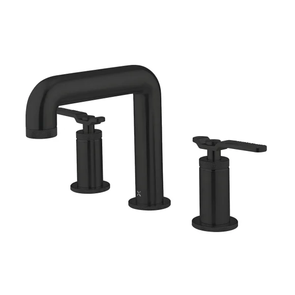 Crosswater Union 3 Hole Deck Mounted Set Matt Black