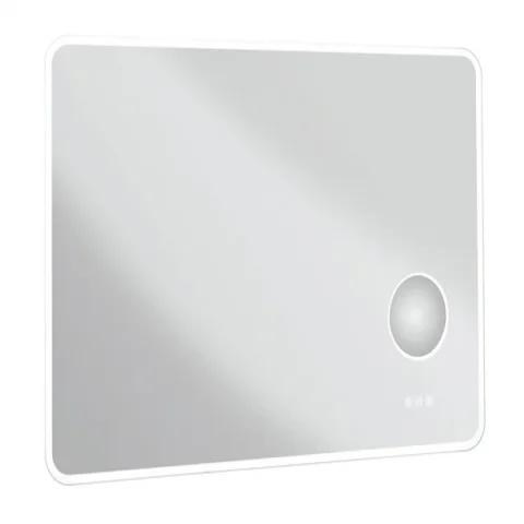 Crosswater Svelte Glow Led Mirror With Magnifier 1000x700 detail view - Image 1