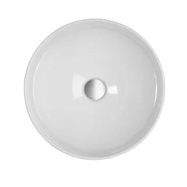Crosswater Nepi Inset Basin 400 O/flow White detail view - Image 2