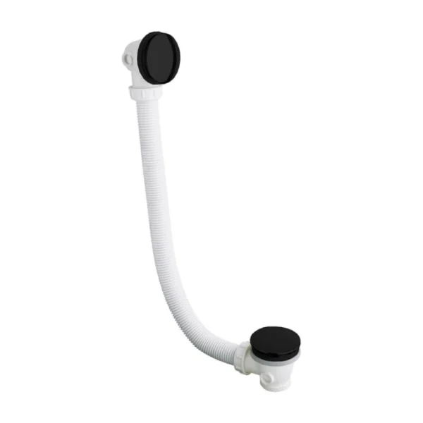 Crosswater MPRO Industrial Bath Click Waste Carbon Black