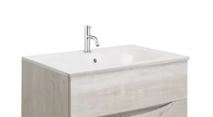 Crosswater Furniture Basin 700 0th O/f White detail view - Image 1