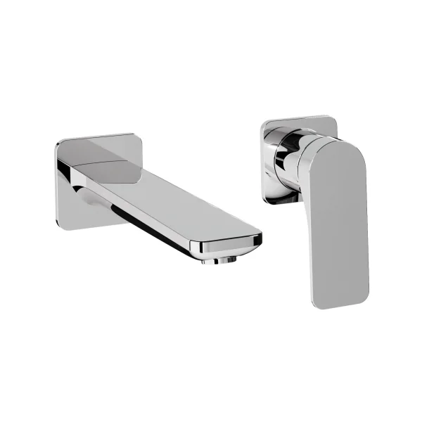 Crosswater Fuse 2 Hole Basin Set Chrome