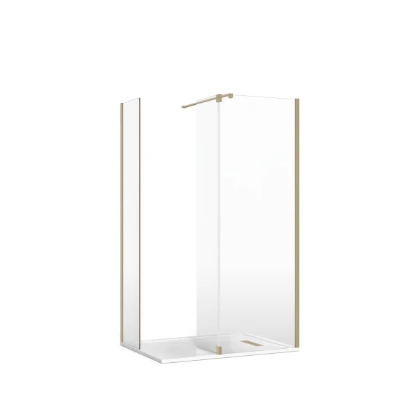 Crosswater Gallery Glass Glass Bracket Brushed Brass